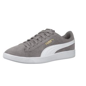 Grey puma sneakers